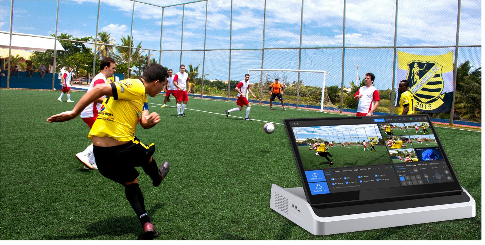 Solution mobile de captation et de diffusion vidéo W-R01