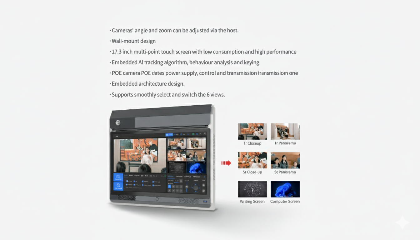 Solution de captation et de diffusion pour les salles de classe