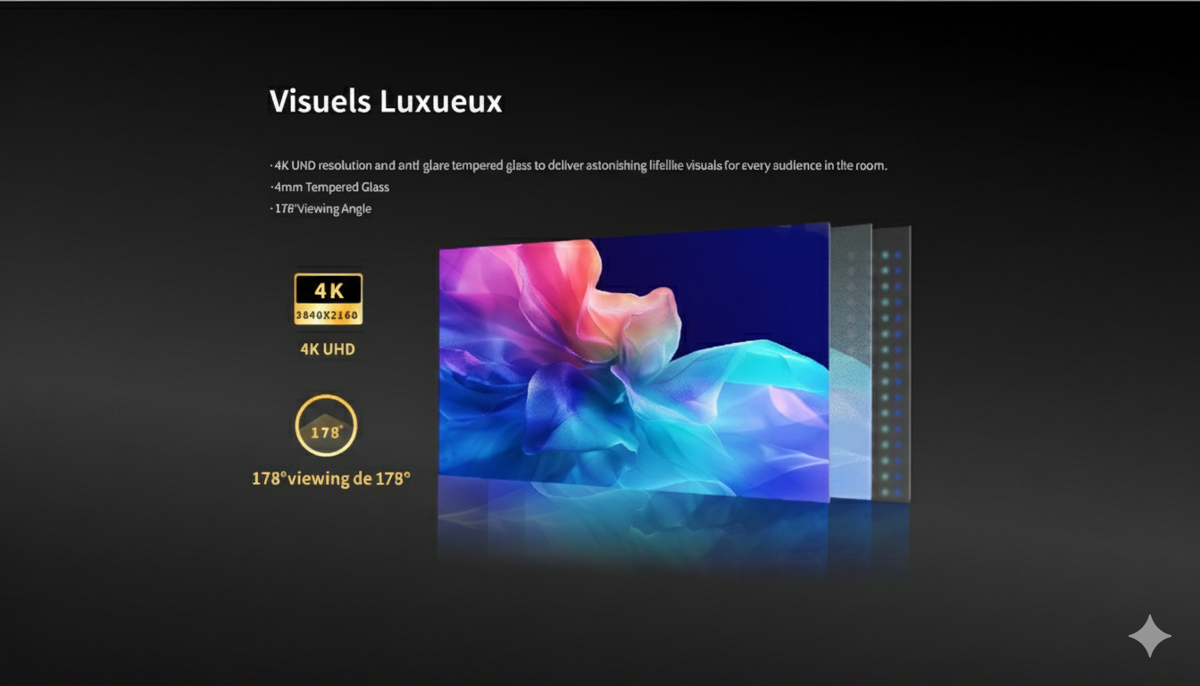 Écran éducatif interactif