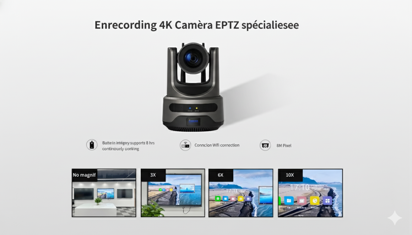 Solution mobile de captation et de diffusion vidéo W-R01