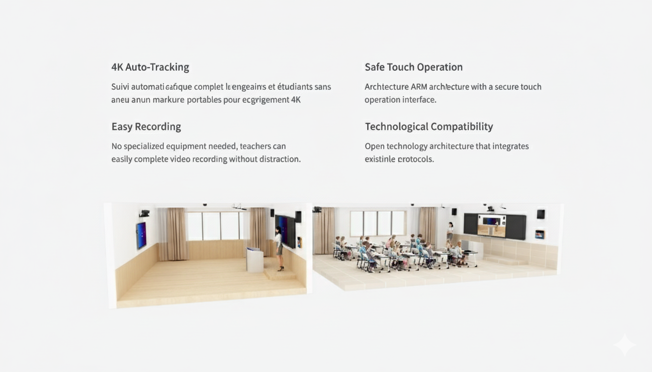 Solution de captation et de diffusion pour les salles de classe