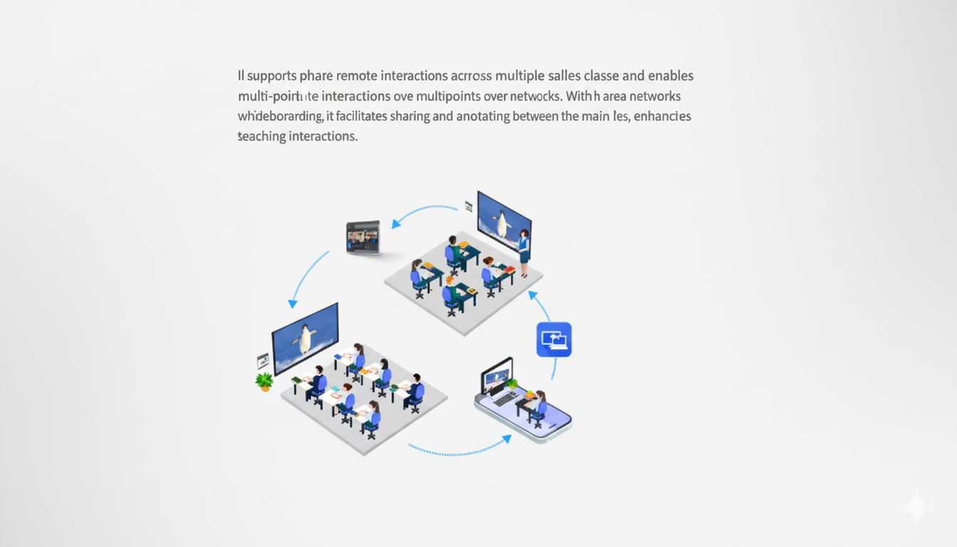 Solution de captation et de diffusion pour les salles de classe