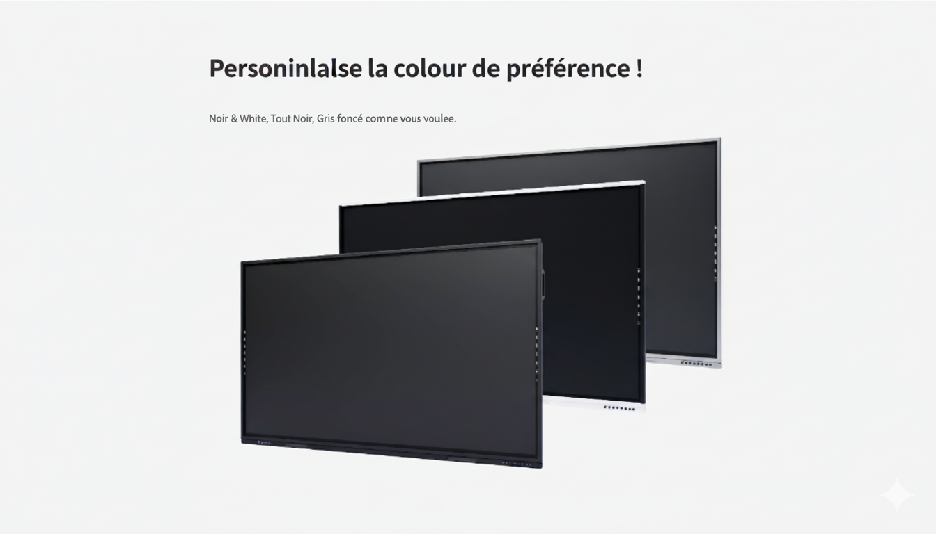 Écran éducatif interactif