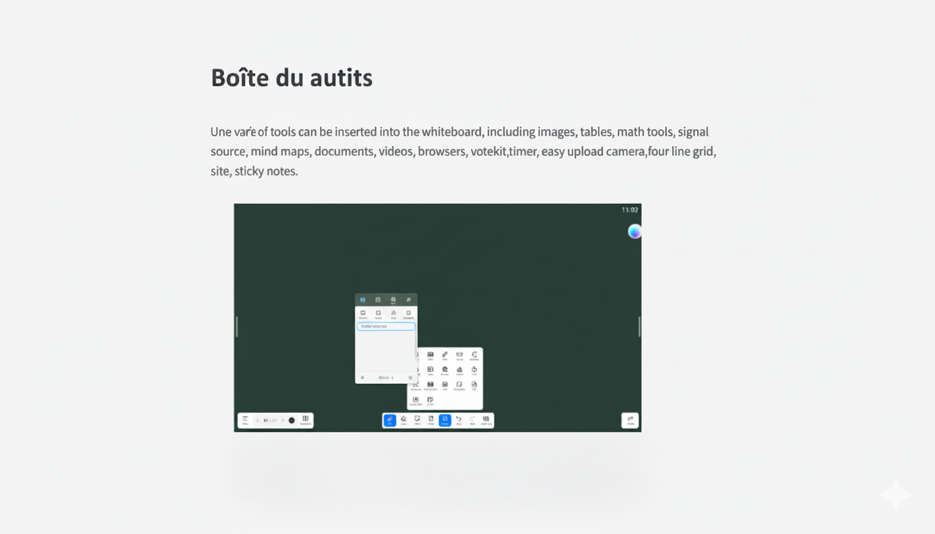 Écran tactile EDLA interactif – Série RS02