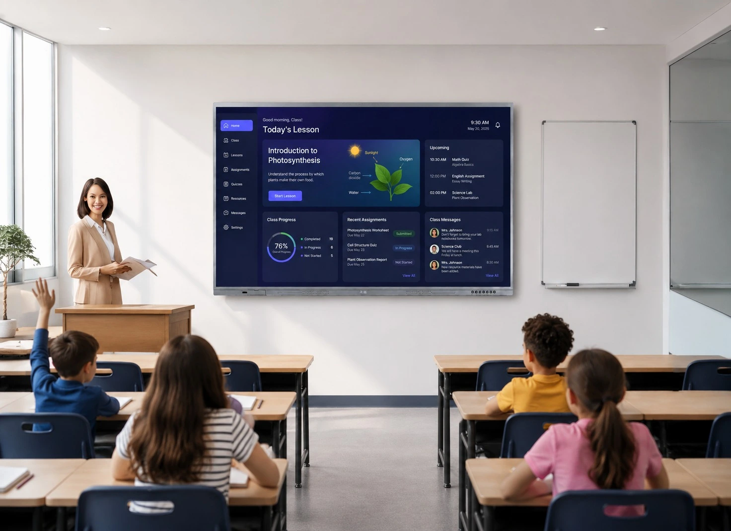 Écran interactif pour école au Maroc équipez vos salles de classe